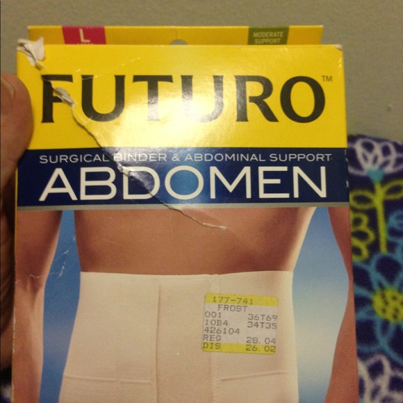 Abdomen support use once size Large - Picture 5 of 7